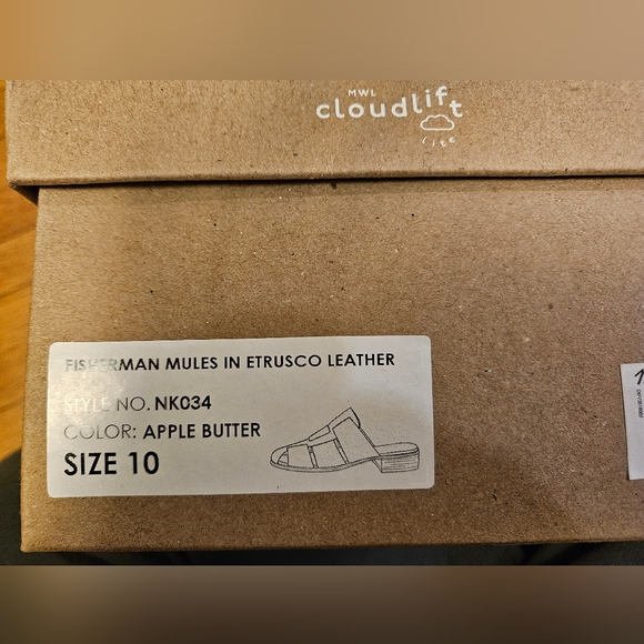 Madewell The Dixson Fisherman Mule Size 10 New In Box - Picture 6 of 8